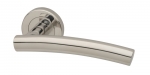 Scafell Lever Door Handle Set (stainless steel)
